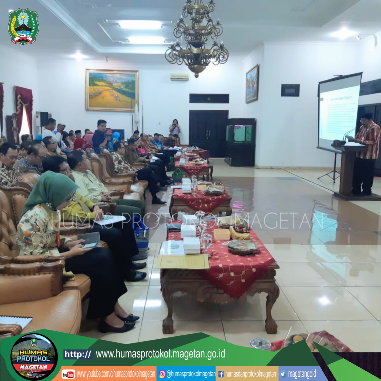 KENDALIKAN INFLASI, TPID KABUPATEN MAGETAN ADAKAN RAKOR