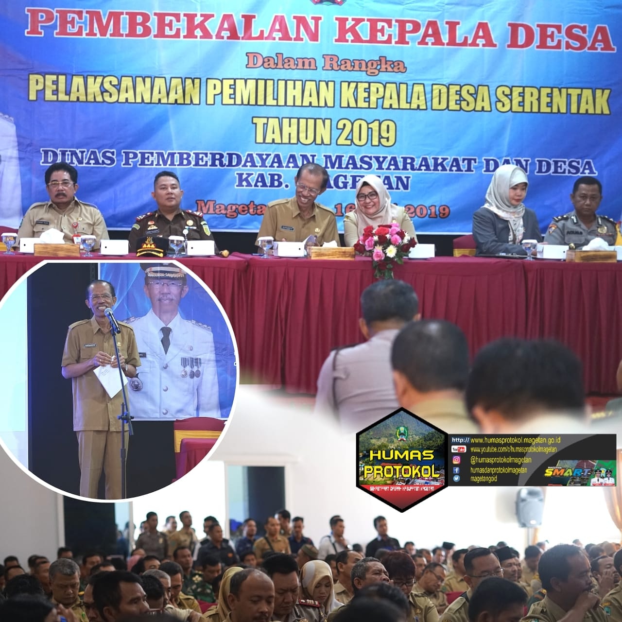 PEMKAB GELAR PEMBEKALAN KEPALA DESA