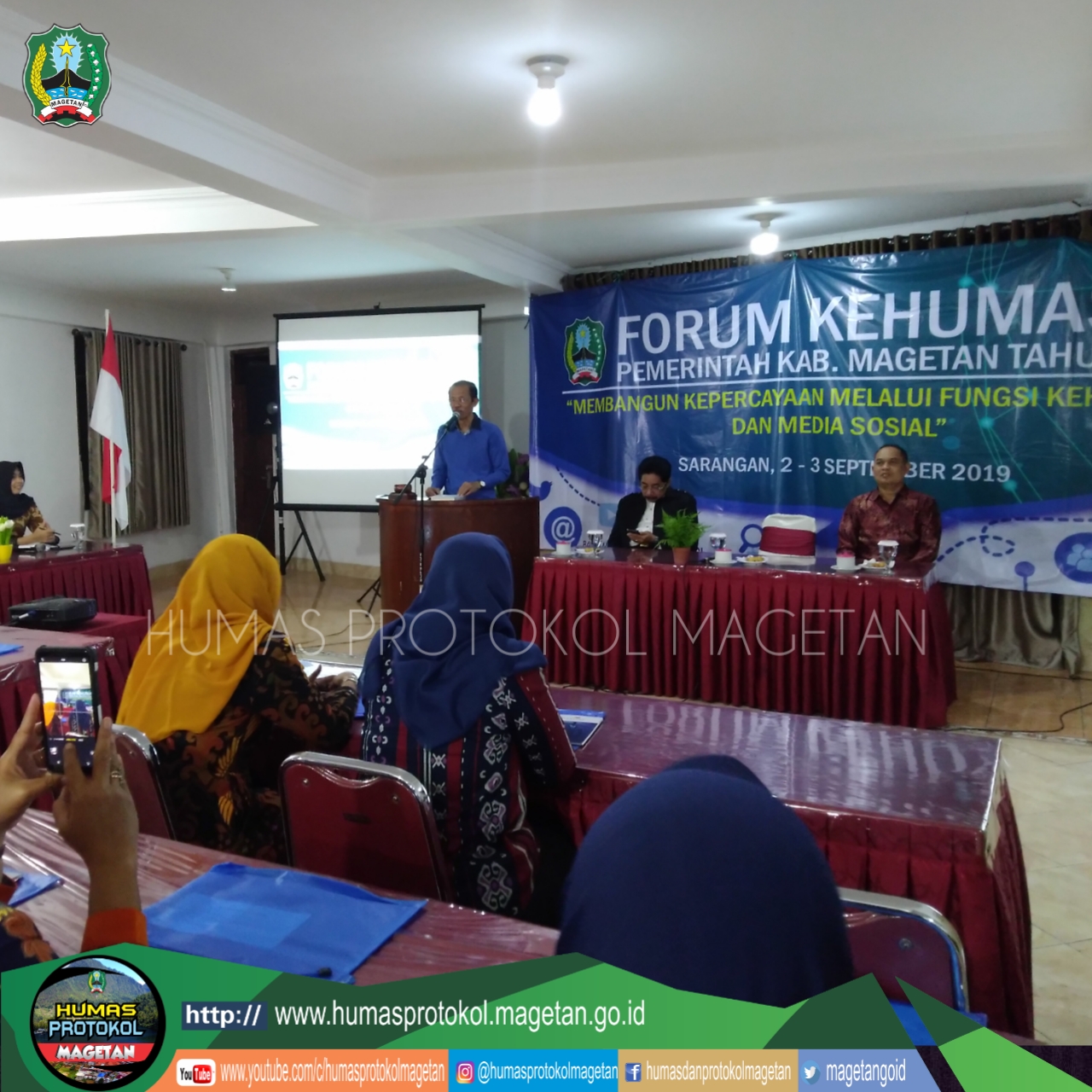 FORUM KEHUMASAN BANGUN SINERGI PELAKU KEHUMASAN DI MAGETAN