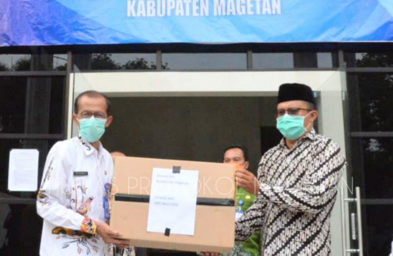 PEMKAB MAGETAN TERIMA BANTUAN APD