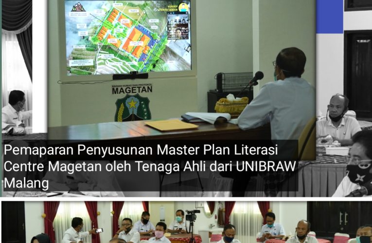 TENAGA AHLI UNIBRAW PAPARKAN MASTER PLAN LITERASI CENTRE MAGETAN