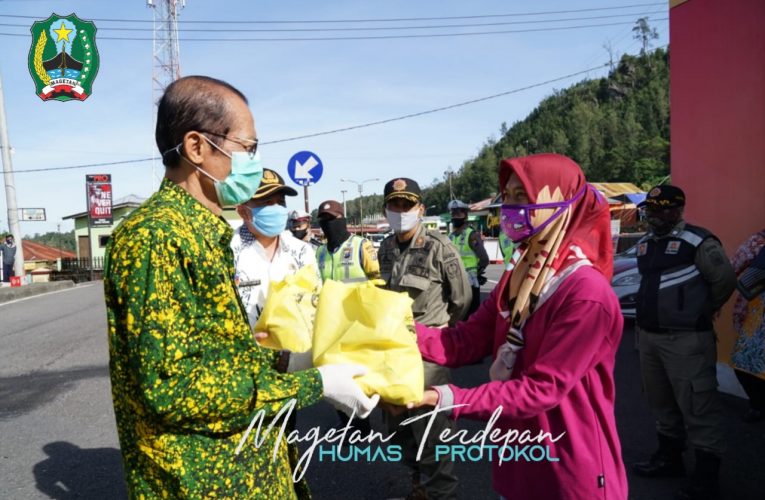 Peninjauan Posko Perbatasan Jatim-Jateng