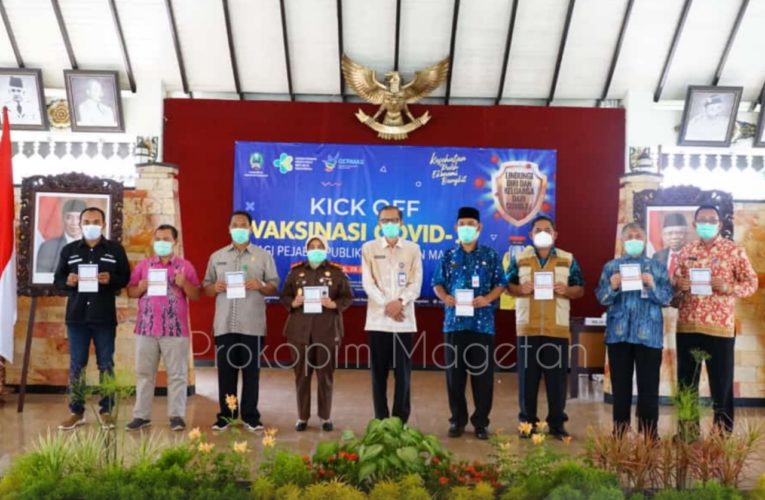 PEMKAB MAGETAN KICK OFF VAKSINASI COVID-19