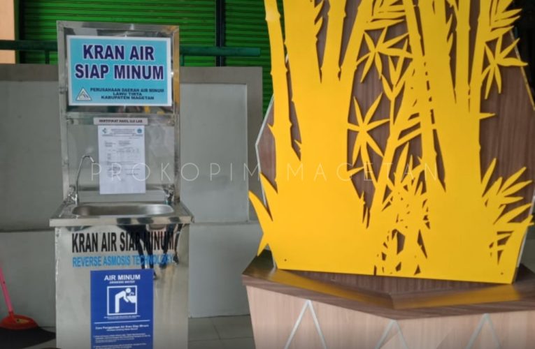 KRAN AIR SIAP MINUM HADIR DI MPP MAGETAN