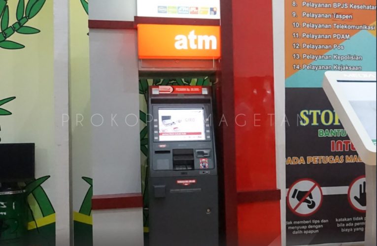 Mesin ATM di MPP Magetan sudah Beroperasi