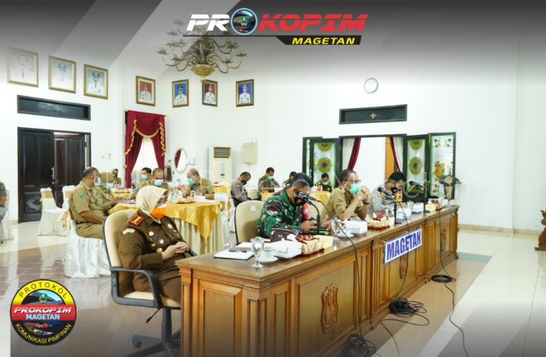 Rapat Evaluasi PPKM Mikro dan Percepatan Pencairan Dana Desa