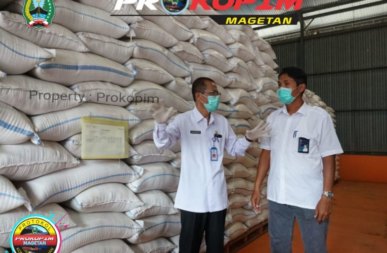 Bulog, Pastikan Ketersediaan Stok Beras Masyarakat Magetan Aman Sampai Dengan Akhir Tahun 2021