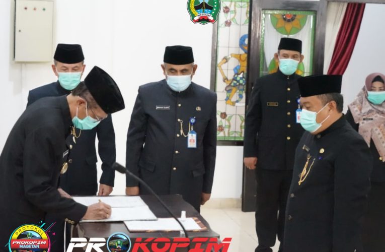 Ari Widyatmoko, SE, Resmi Menjadi Kepala Inspektorat Kabupaten Magetan