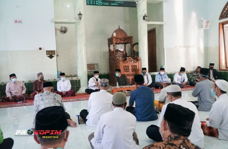 Bupati Magetan Isi Tausiah di Pengajian Ahad Pagi Masjid Abdurrahman Bin Auf Al-Furqan, Tawanganom