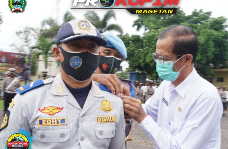 Bupati Magetan Pimpin Apel Gelar Pasukan Operasi Ketupat Semeru 2021