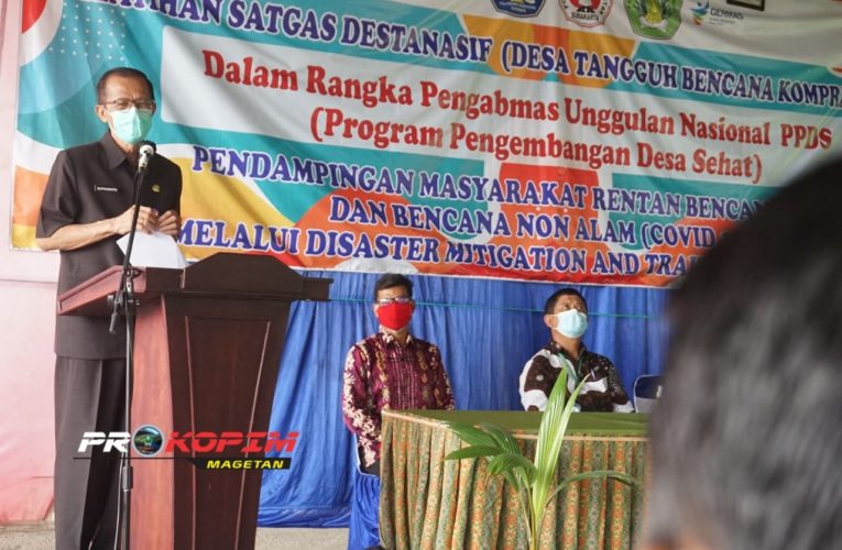 Pembukaan Pelatihan Satgas Destanasif (Desa Tangguh Bencana Komprehensif)