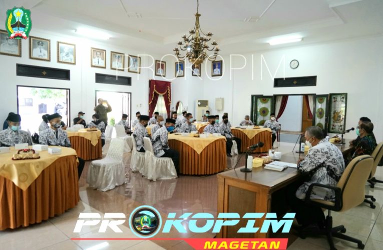 Audiensi dengan Pengurus PGRI Magetan : Sukseskan Program Pendidikan di Kabupaten Magetan