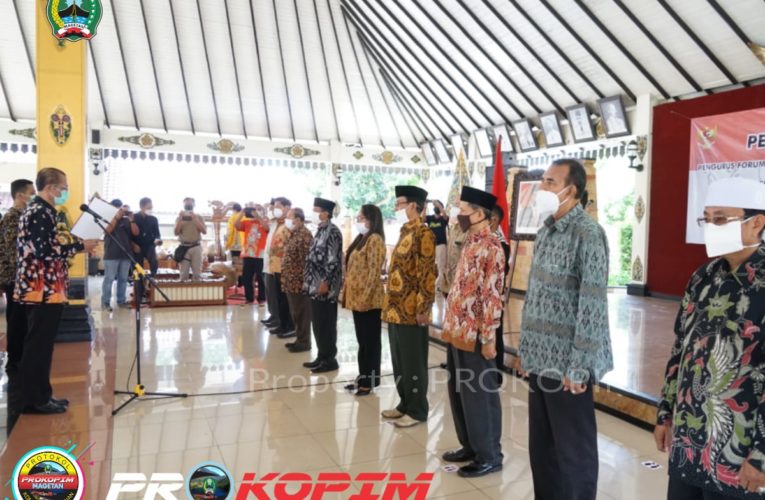 Bupati Magetan Resmi Mengukuhkan Pengurus FKUB dan FPK Kabupaten Magetan