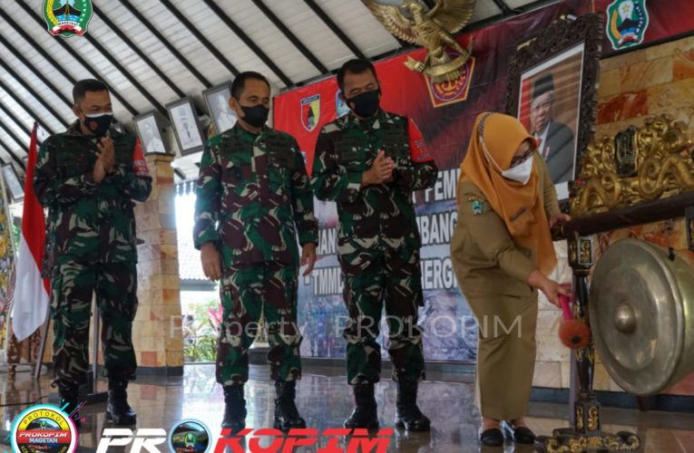 Wabup Magetan Buka TMMD Regional Ke-111 Tahun 2021 di Wilayah Kabupaten Magetan