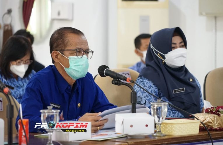 Rakor PPKM Mikro Kabupaten Magetan : Belajar dari Klaster Hajatan