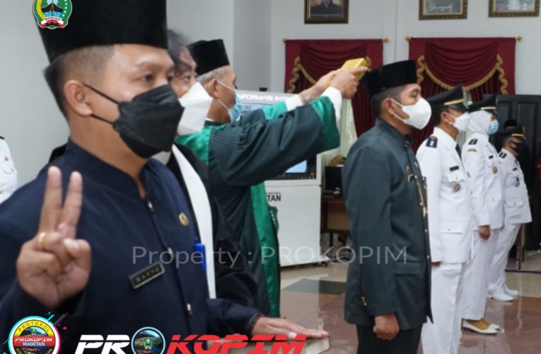 Pelantikan 123 Pejabat Administrator dan Pengawas di Lingkungan Pemerintah Kabupaten Magetan