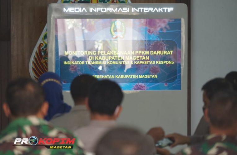 Monitoring Pemberlakuan PPKM Darurat Kab Magetan