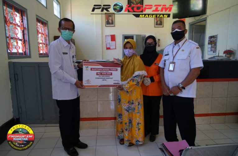 Monitoring Penyerahan BST dari Kemensos