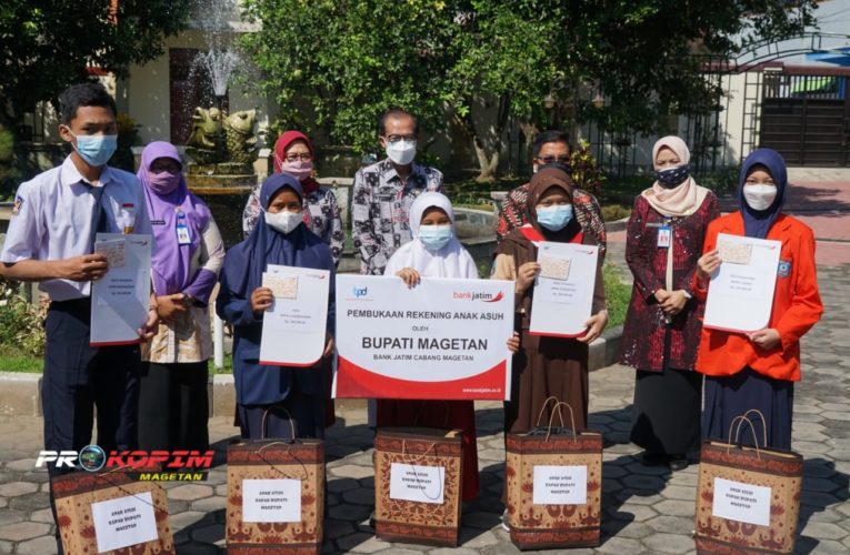 Ajak Masyarakat Menebar Kebaikan, Bupati Magetan Launching Gerakan Orang Tua Asuh