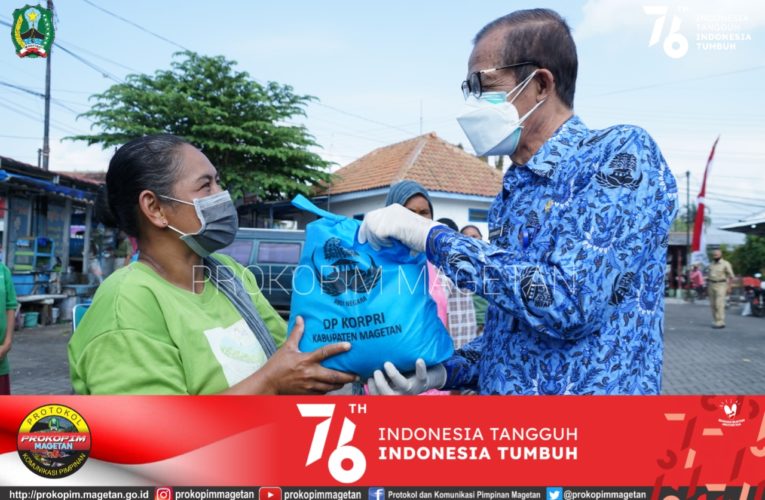 Korpri Peduli : Salurkan Bantuan Masyarakat Terdampak Pandemi