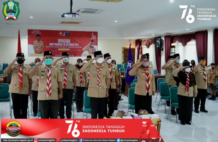 HUT Pramuka ke – 60, Gubernur Khofifah Meminta Seluruh Anggota Pramuka Jatim Produktif