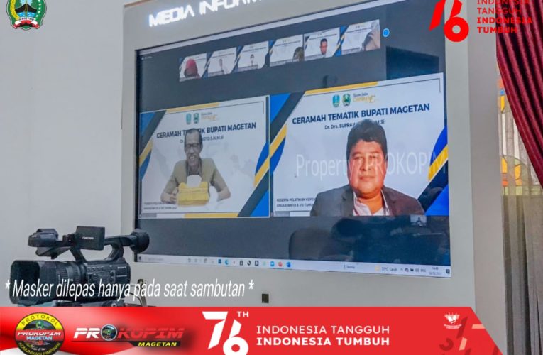 Hadapi Era Digital Revolusi Industri 4.0, Bupati Magetan Sampaikan Strategi dan Kebijakan Pengembangan Kompetensi ASN
