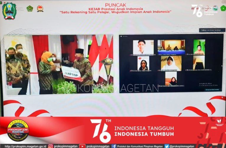 Puncak Kejar Prestasi Anak Indonesia : Satu Rekening Satu Pelajar, Wujudkan Impian Anak Indonesia
