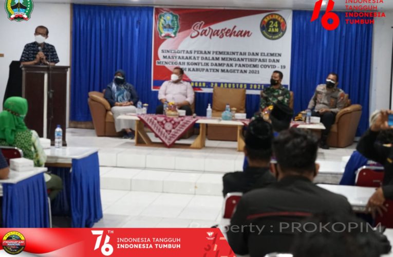 Sarasehan Sinergitas Peran Pemerintah dan Elemen Masyarakat di Masa Pandemi Covid-19
