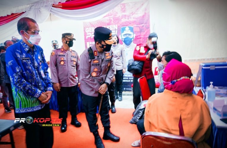 Kapolda Jatim Berikan Arahan Terkait Penanganan Covid-19 di Kabupaten Magetan dan Ponorogo