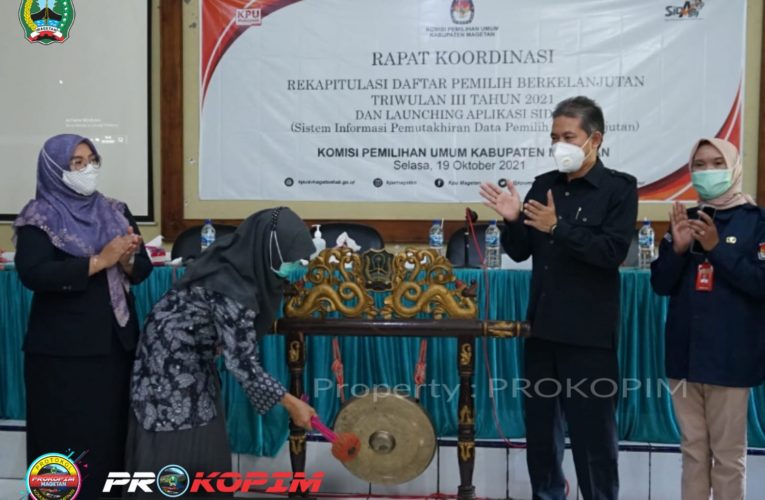 Launching Aplikasi SIDAB Produk KPU Magetan