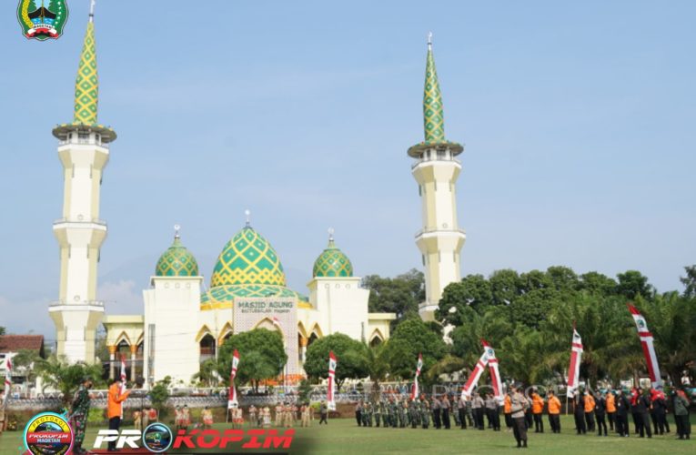 Antisipasi Hadapi Bencana Alam : Kab. Magetan Lakukan Apel Gelar Pasukan dan Peralatan.