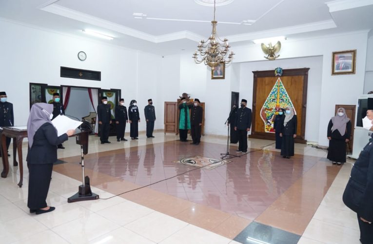 7  Pejabat Pengawas di Lingkungan Pemerintah Kabupaten Magetan Resmi Dilantik