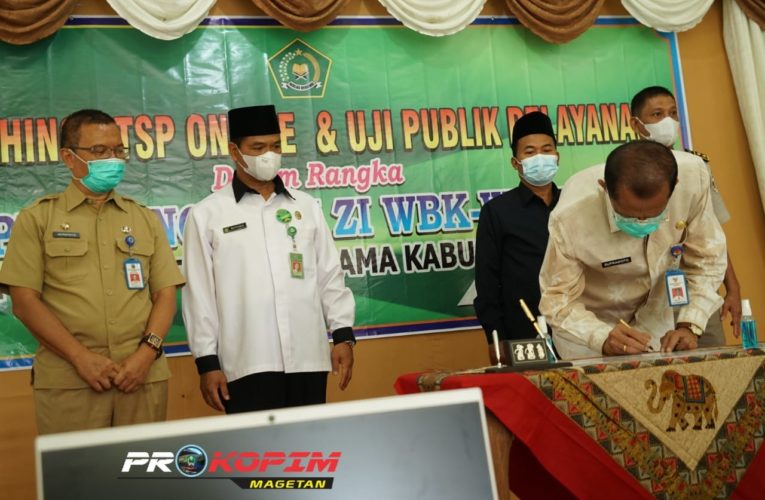 KEMENAG MAGETAN MENUJU WBK WBBM