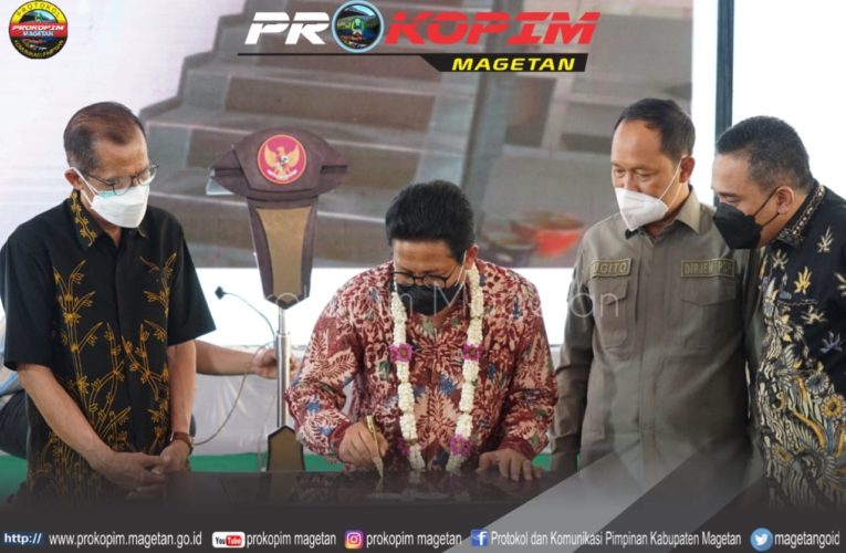 Menteri Desa PDTT Resmikan Bantuan Sarpras Pengembangan Objek Wisata di Magetan