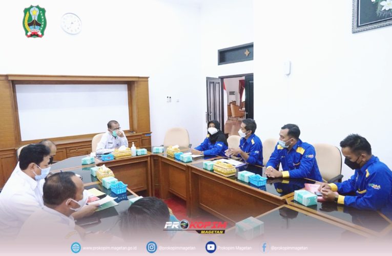 AUDIENSI DENGAN PENGGERAK OLAHRAGA MASYARAKAT (POM)