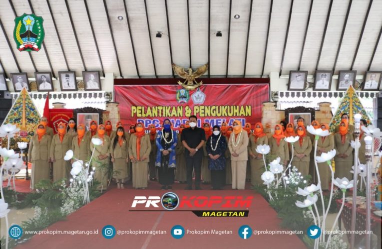 Pelantikan dan Pengukuhan Pengurus DPC Ranting Harpi Melati Magetan