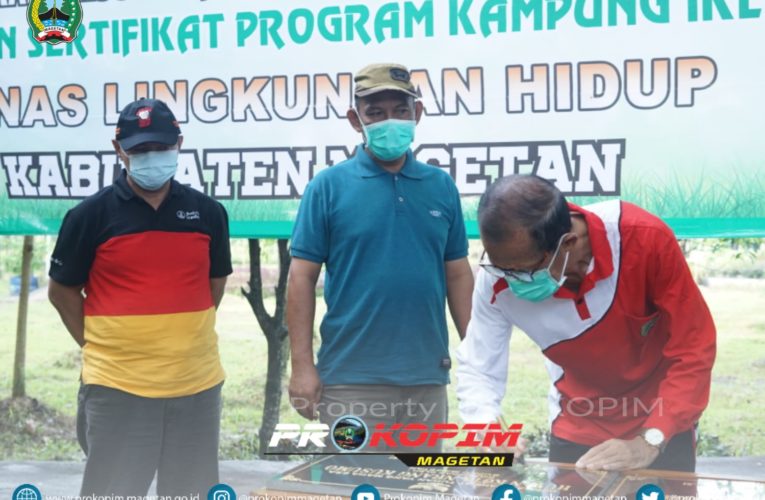 Resmikan Prasasti Hutan Kota : Tetenger Leluhur Penyelamat Magetan