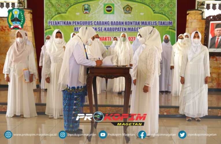 Pelantikan Pengurus Cabang BKMT Kecamatan Se-Kabupaten Magetan Masa Bakti 2022-2027