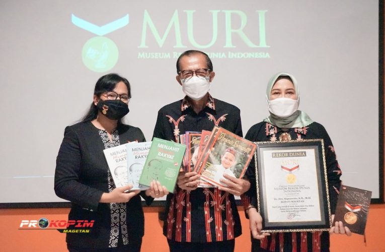 BUPATI MAGETAN RAIH REKOR MUSIUM REKOR DUNIA INDONESIA (MURI)