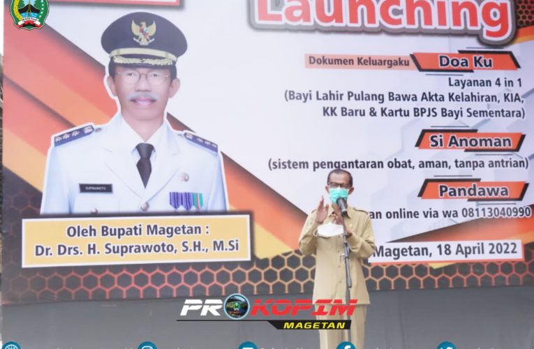 Tingkatkan Pelayanan Kesehatan Masyarakat, Bupati Magetan Launching Inovasi RSUD dr. Sayidiman
