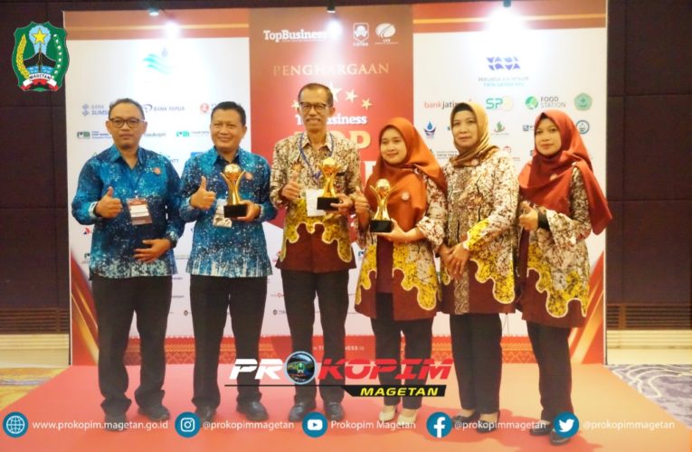 PT BPR Syariah dan Perumdam Lawu Tirta Magetan, Sabet Penghargaan di Ajang Top BUMD Awards 2022
