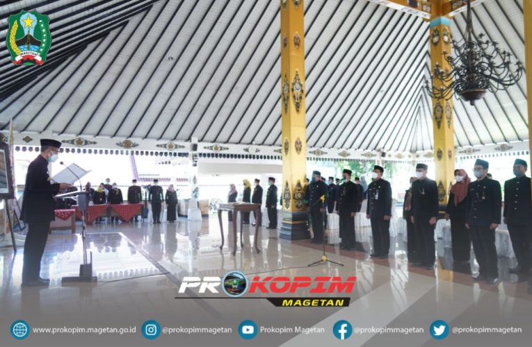 Pelantikan Pejabat Administrator, Pengawas dan Jabatan Fungsional Penyetaraan di Lingkungan Pemerintah Kabupaten Magetan