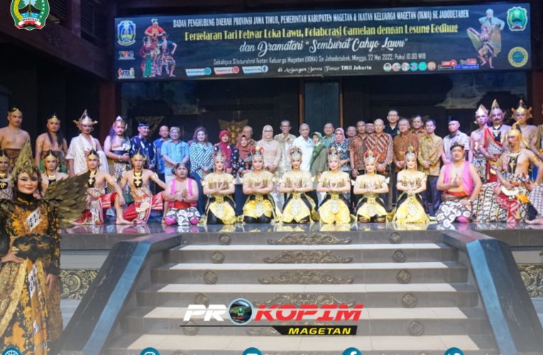 Pergelaran Seni Budaya Tari Kebyar Lawu dan Dramatari Semburat Cahyo Lawu di Anjungan Jawa Timur TMII