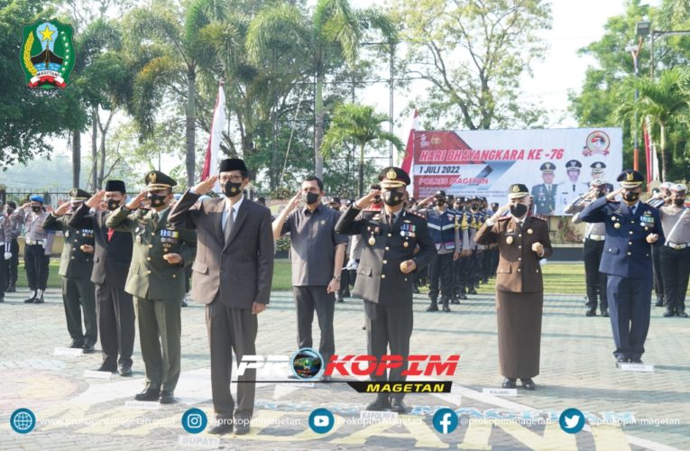 Upacara Peringatan ke-76 Hari Bhayangkara