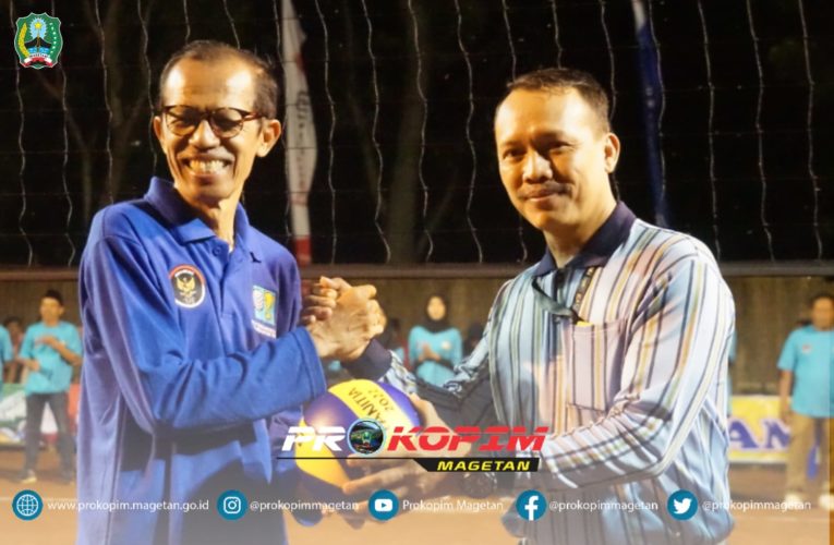 BUPATI MAGETAN BUKA TURNAMEN BOLA VOLLY PANEKAN CUP 2022