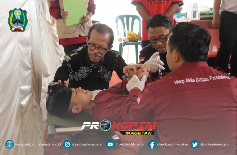 HADIRI KHITAN MASSAL, BUPATI: BERBUAT BAIKLAH DI TANAH KELAHIRAN