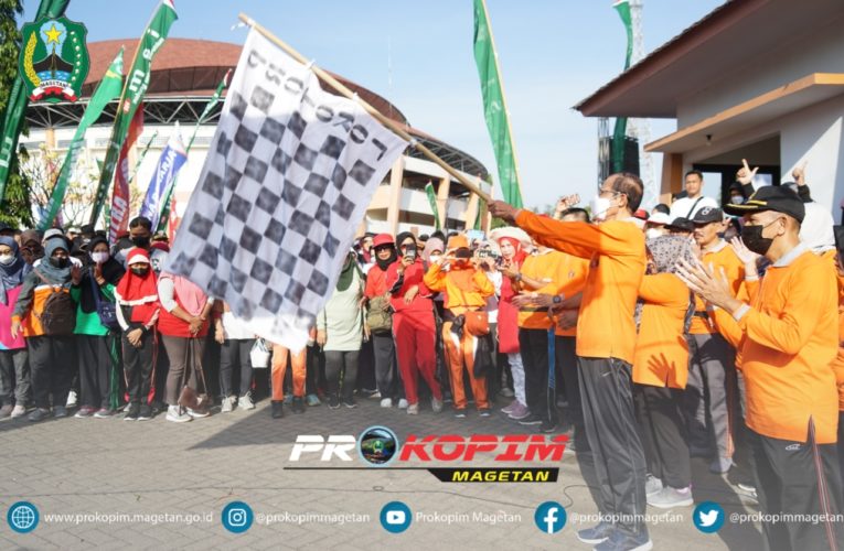 Jalan Sehat, Puncak Peringatan Hari Koperasi ke-75