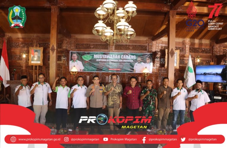 Bupati Magetan Membuka Muscab HKTI Kabupaten Magetan
