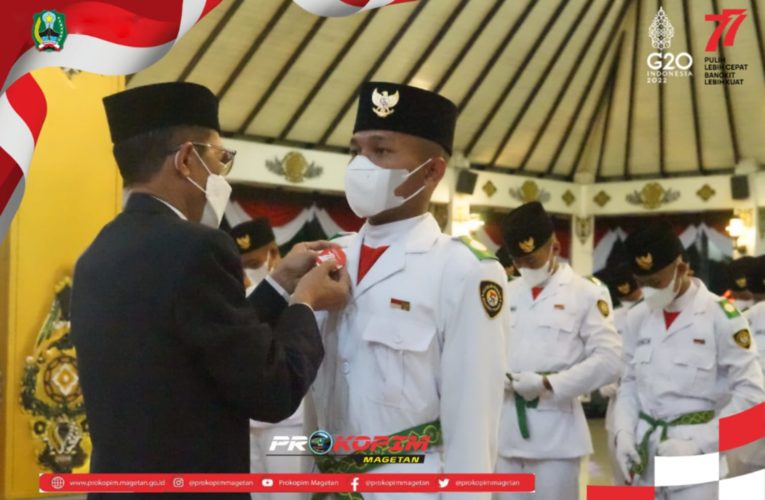 ANGGOTA PASKIBRA MAGETAN DIKUKUHKAN