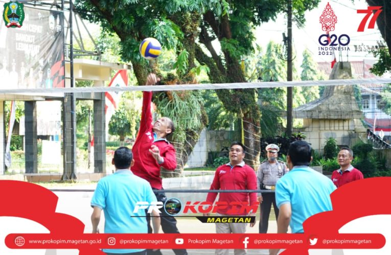 MEMBANGUN SINERGI MELALUI PERTANDINGAN BOLA VOLLY